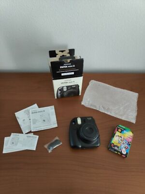 #ad Fujifilm Brand Instax Mini 8 Instant Film Camera Black Colored $47.57
