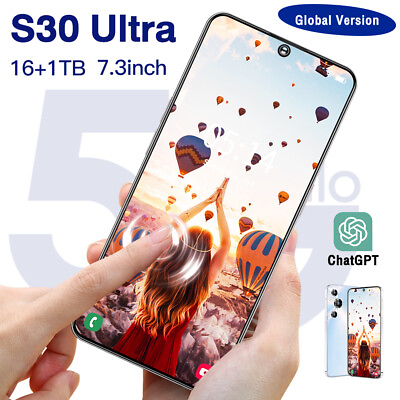 #ad Factory Unlocked 4G 5G Smartphone 7.3quot; 16GB1TB Dual SIM Android Mobile Phones $169.99