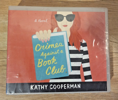 #ad Kathy Cooperman Crimes Against A Book Club CD Audio Disks $12.50