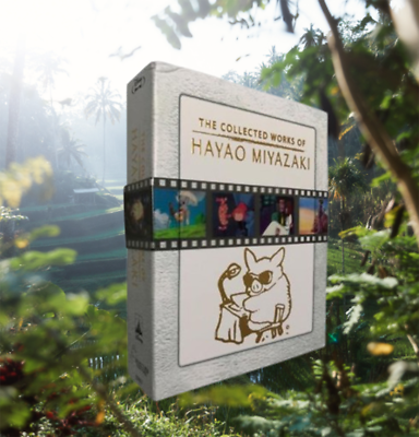 #ad The Collected Works of Hayao Miyazaki Blu ray 12 Disc Studio Ghibli Fast Ship $32.90