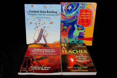 #ad Lot 4 Education Books Be A Teacher Creating Inclusive Classrooms Content Reading $11.00