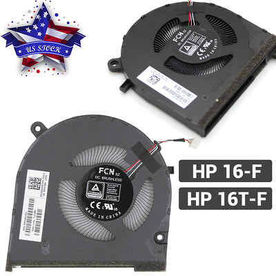 #ad For HP Spectre x360 16 F 16T F Original CPU GPU Cooling Fan 16 F0013DX 0023DX $29.00