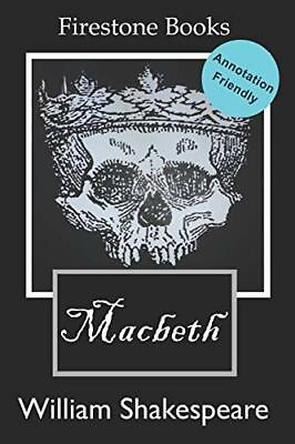 #ad Macbeth: Annotation Friendly Edition: 1 Firest Shakespeare Lear.. $18.69