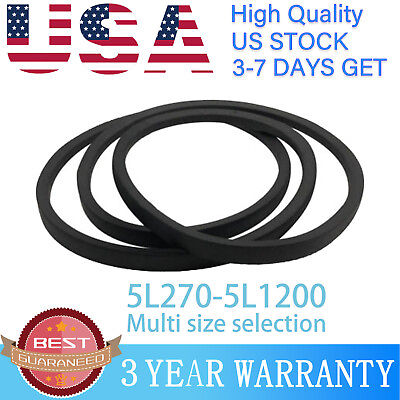 #ad OEM 5L V Belt 5 8quot; Industrial amp; Lawn Mower Multiple Lengths Any Size You Need $14.95