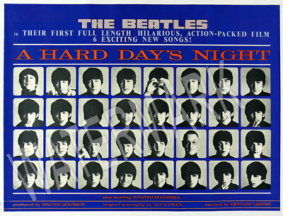 #ad 1964 Beatles A Hard Days Night High Quality Metal Magnet 3 x 4 inches 9564 $5.95