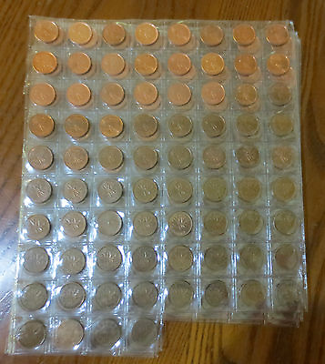 #ad Canadian Penny Lot 74 Coins Rare Coins Not Date Complete VERY Collectible C $38.24