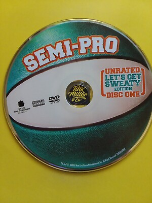 #ad SEMI PRO DVD DISC SHOWN ONLY $4.99