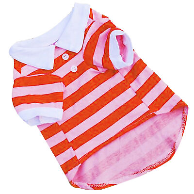 #ad Dog T shirt Stylish Decorative Stripes Dog T shirt Durable $9.06