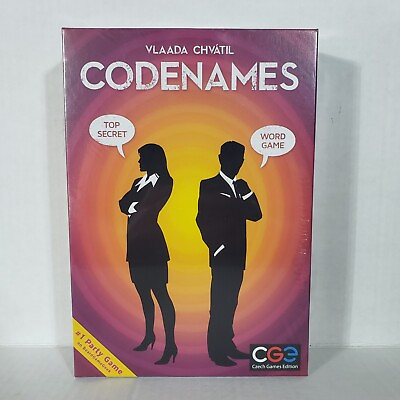 #ad Codenames: Board Party Word Card Game Czech Games Edition CGE Chvatil NEW SEALED $14.99