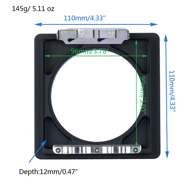#ad New Lens Board Adapter for Arca to Linhof Technika 4x5 Large Format 110x110mm $72.36