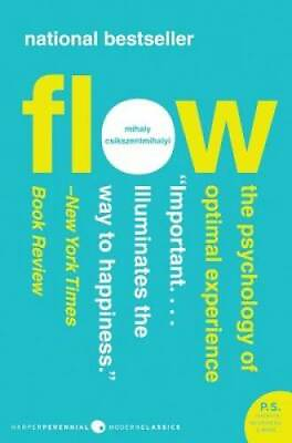 #ad #ad Flow: The Psychology of Optimal Experience Harper Perennial Modern Cl GOOD $5.84