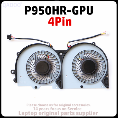 BS5005HS U3D P950HR GPU For Clevo P950 P950HR GPU Cooling Fan 4Pin $25.99