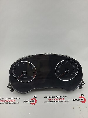 #ad USED OEM 2013 2013 Volkswagen Jetta Speedometer Instrument Cluster Gauges N04MW $45.00