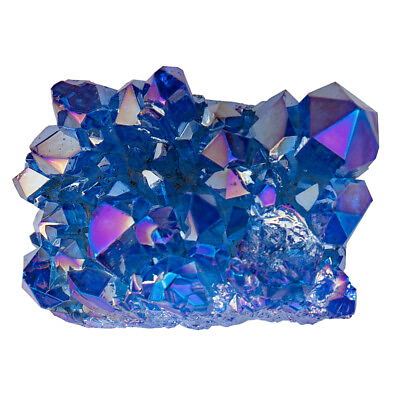 #ad 1pc crystal cluster geode Blue Natural Cluster Gemstone Specime Cluster Geode $12.00