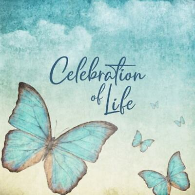 #ad Celebration of Life Family amp;amp; Friends Keepsake Guest Book to Sign In wit... $12.96