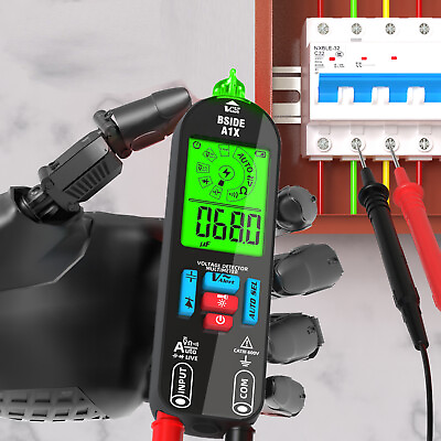 #ad Digital A1X Digital Multimeter Voltage Tester Detector DC AC Voltage Resistance $18.99