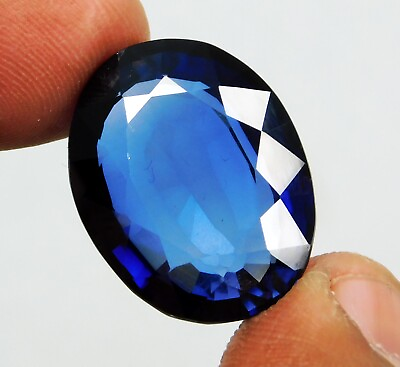 #ad Natural 29.60 Ct Ceylon Blue Sapphire Oval Cut Loose Gemstone $73.59