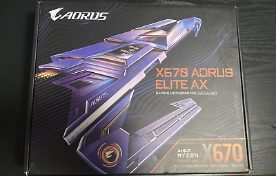 #ad #ad AORUS X670 Elite AX Gaming Motherboard AMD Socket AM5 $179.99