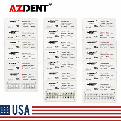 #ad Wholesale AZDENT Ortho Dental Bracket Braces Mini Standard Roth MBT.022 .018 $977.03