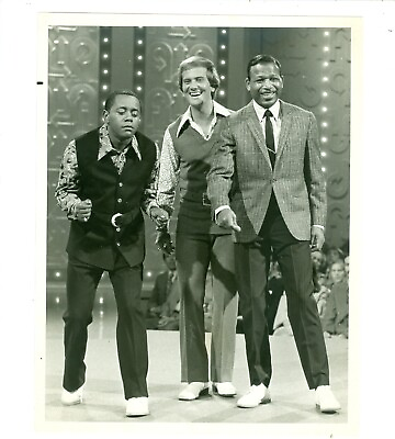 #ad Flip Wilson Pat Boone amp; Sugar Ray Robinson Song amp; Dance NBC Photo Print 1971 $13.46