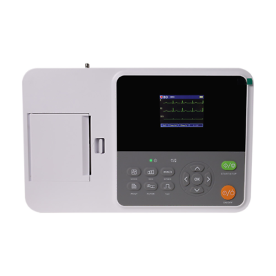 #ad E3M Portable Electrocardiograph Digital 3 Channel EKG 2.8quot; Display with Printer $459.00