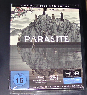#ad Parasite Uncut 4K Cover A Limited Mediabook 4K blu rayDouble blu ray New $39.24
