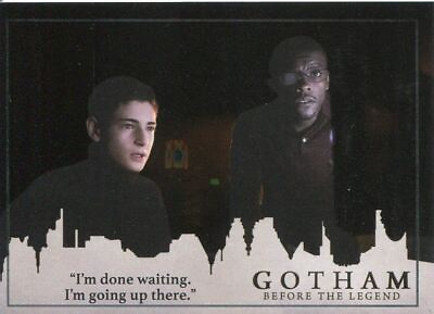 #ad Gotham Season 2 Foil Parallel Base Card #57 ?I?m done waiting. I?m going up the GBP 1.44