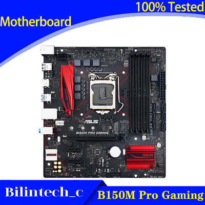 FOR ASUS B150M Pro Gaming Motherboard Supports 6 7th Generation DDR4 64GB $139.50