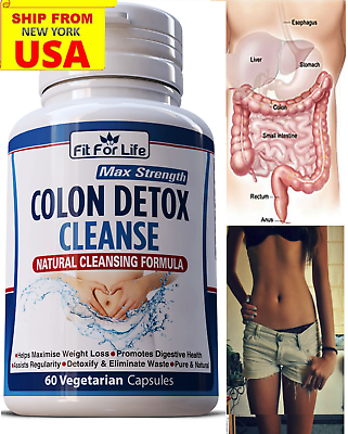 #ad Colon Detox Cleansing PREMIUM Maximum BodyFAT Weight Loss Diet Pills Slimming K $19.99