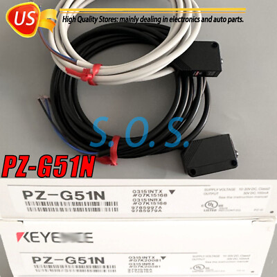 #ad New In Box For KEYENCE PZ G51N PZG51N Photoelectric Sensor Switch Amplifier $35.35