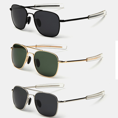 Aviator Sunglasses Premium Military Pilot Ultraviolet Mens Polarized Sunglasses $8.99