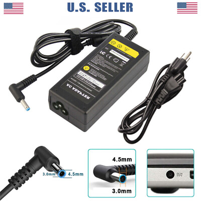 65W 45W Laptop AC Adapter Power Supply For HP 250 G2 Cord Probook Charger $11.49