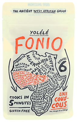 #ad YOLELE Fonio Grain 10 OZ $12.29