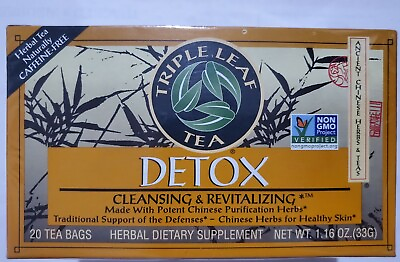 #ad Triple Leaf Detox Tea Cleansing amp; Revitalizing 20 Tea Bags $9.99