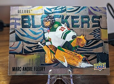 #ad 2022 23 Upper Deck Allure BLOCKERS Insert Pick your goalie from the list NM $1.49