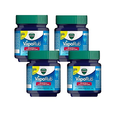 #ad Vicks VapoRub Chest Rub Ointment 50 ml Relief From 6 Cold Cough Aches amp; Pains $14.07