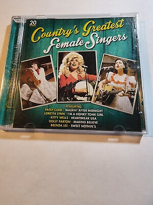 #ad Country#x27;s Greatest: Female Singers 20 Songs 2016 Imperitone VG EX CD37 $8.95
