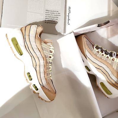 #ad Nike Air Max 95 Women#x27;s Shoes Size 6 Bio Beige Style 307960 203 $110.00