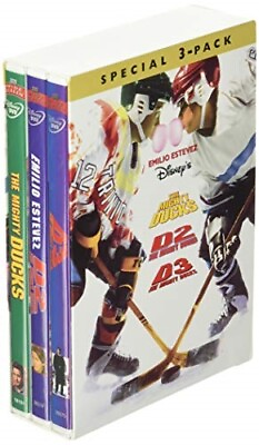 #ad THE MIGHTY DUCKS D2 D3 New 3 DVD All 3 Films $25.60