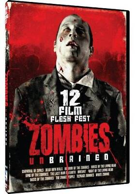 #ad Zombies Un Brained 12 Film Flesh Fest DVD By Various VERY GOOD $5.04