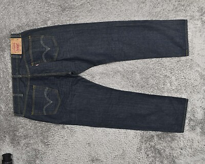 #ad Levi#x27;s Men#x27;s Size 40x32 in Straight Regular 501 Original Button Blue Cotton Blen $20.40