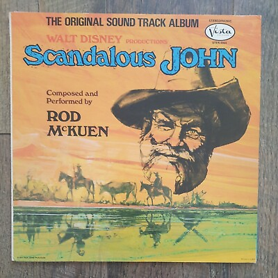 #ad Walt Disney Scandalous John Sound Track 1971 Record Vinyl 12quot; LP STER 5004 $10.00