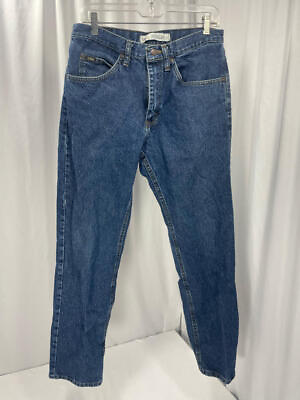 #ad Lee Straight Leg Jeans Mens Size 32 X 32 Blue Denim Pants $10.00