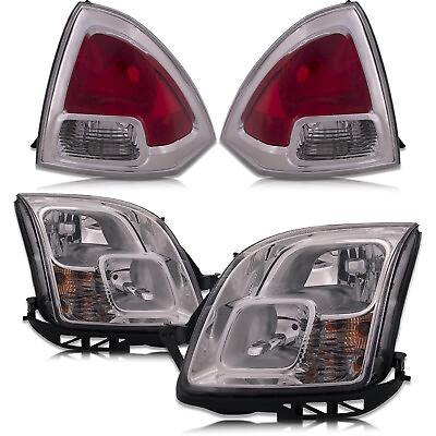 #ad Headlight amp; Tail Light Set Fits Ford Fusion 06 09 Pair CAPA Halogen Lamps $338.08