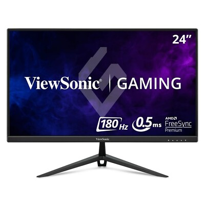 #ad ViewSonic VX2428 Monitor 24quot; OMNI 1080p 165Hz Gaming AMD FreeSync Premium Retail $119.99