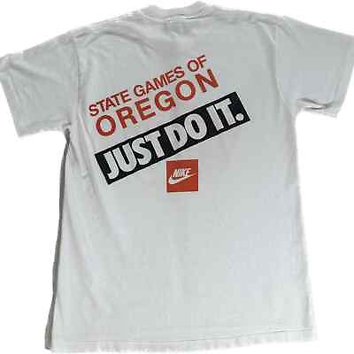 #ad Men#x27;s Small Vintage Shirt Nike 80s USA Rare $104.00
