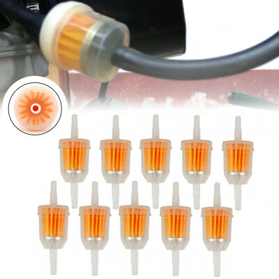 #ad 10pcs Gas Oil Fuel Filter for New Motor Inline 1 4#x27;#x27; 5 16quot; Line Small Engine $6.29