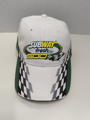 #ad 2012 Subway Fresh fit 500 ISC Motorsports adjustable Hat Official NASCAR $16.64