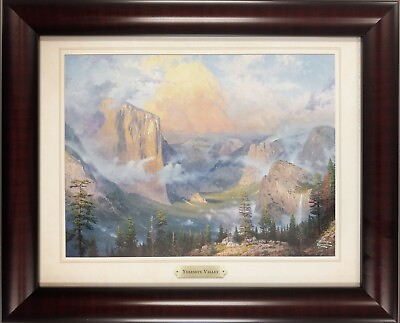 #ad #ad Yosemite by Thomas Kinkade 2011 Signed in plate Offset lithograph $95.00