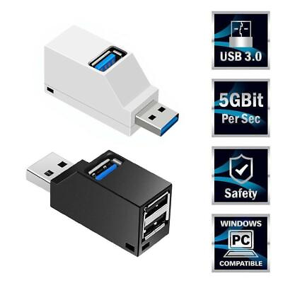 #ad USB Multi Port Adapter High Speed 3.0 2.0 Hub Multiple Laptop Nice OTG F B5C1 $6.49
